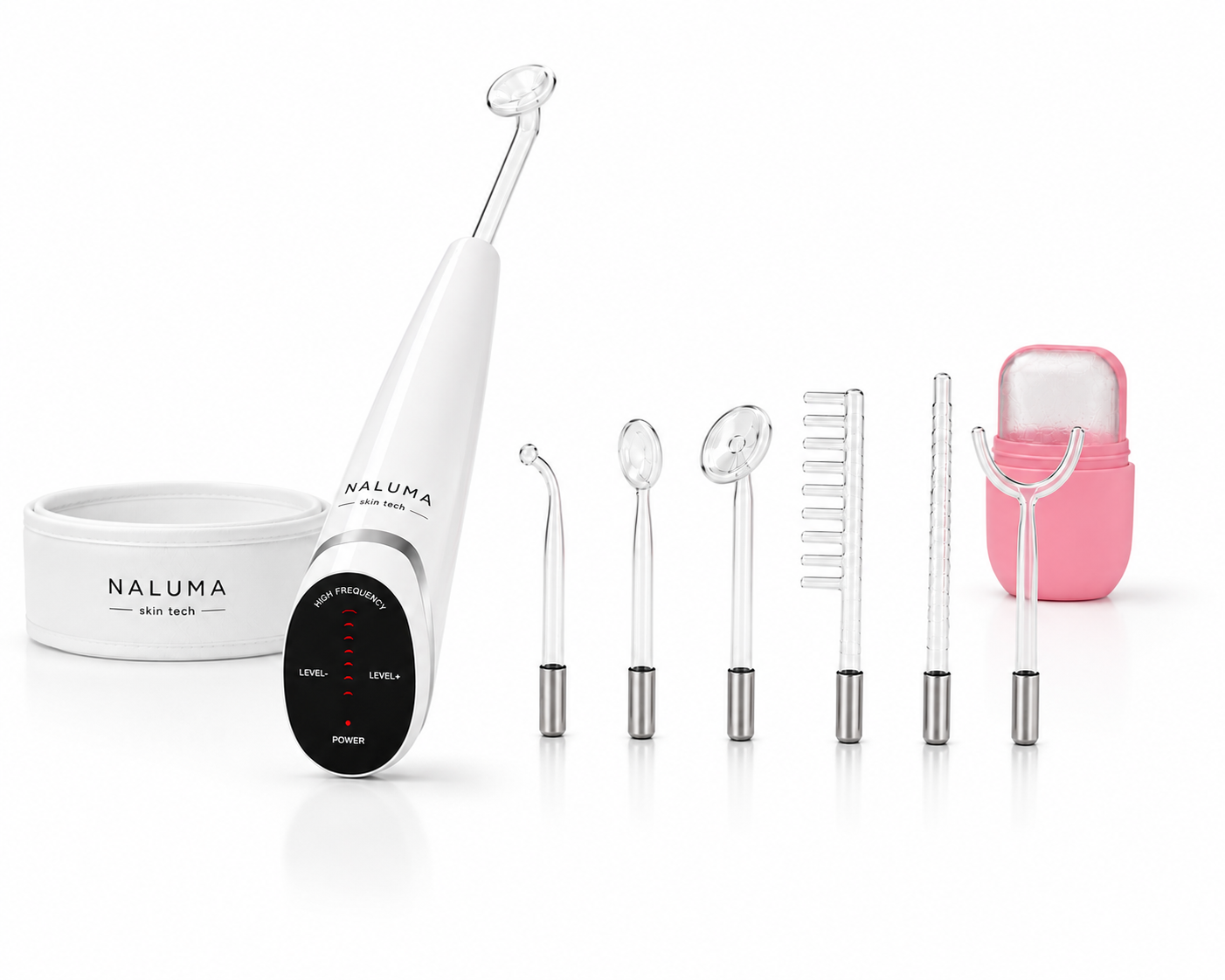 Naluma Skin Tech™ High-Frequency Device | Face & Scalp Therapy